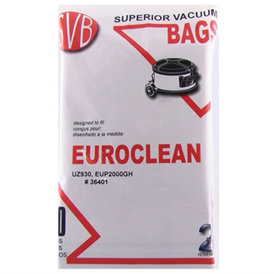 Euroclean Vacuum Bags 10pk