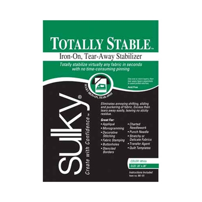 The Stabilizer Basics - Cut Away and Tear Away Stabilizers - Sulky