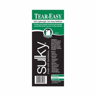 Sulky 40075108 Tear-Easy 8" x 11yds