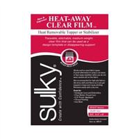 Sulky 40085001 Heat-Away Clear Film 19.75" x 36"