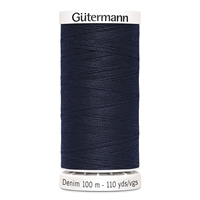 Gutermann 40326950 Dark Blue Jean Thread 100m