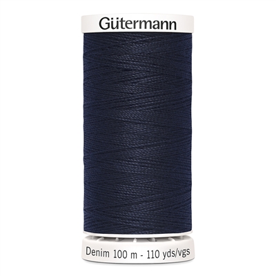 Gutermann 40326950 Dark Blue Jean Thread 100m