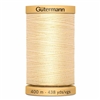 Gutermann 4061600 Yellow Machine Cotton Thread 400m