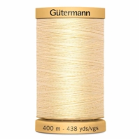 Gutermann 4061600 Yellow Machine Cotton Thread 400m