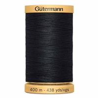 Gutermann 4066230 Navy Machine Cotton Thread 400m
