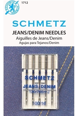 Schmetz Jeans/Denim Needle 100/16