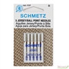 Schmetz Jersey Ball Point Needle Assorted 70/10-90/14