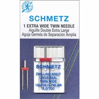 Schmetz Universal Double Needle 8.0mm 100/16