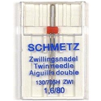 Schmetz Universal Double Needle 1.6mm 80/12