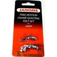 Janome 767434005 Free Motion Frame Quilting Feet Set "Ruler Foot"