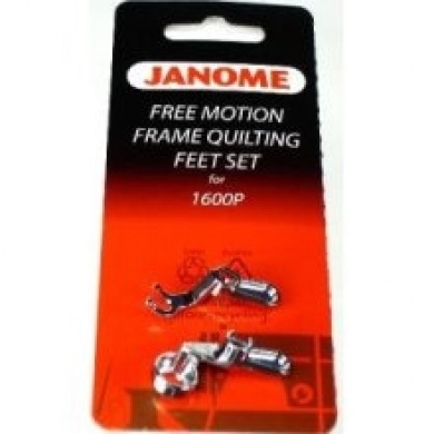 Janome 767434005 Free Motion Frame Quilting Feet Set "Ruler Foot"