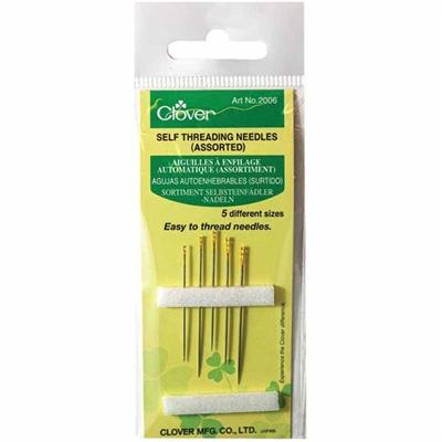 Clover 7820060 Self Threading Needles