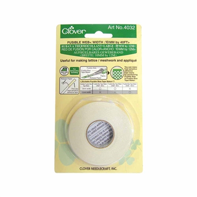 Clover 7840320 Fusible Web 10mm x 12m