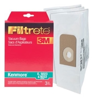 Kenmore 5023 and 5033 Canister Bags 3M 3pk