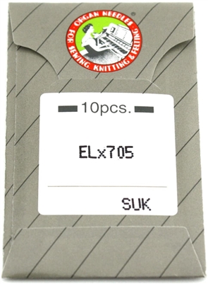 Organ Overlock Needles ELx705 80/12 SUK