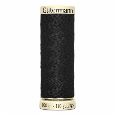 Gutermann Sew All Thread Black/Greys 100m