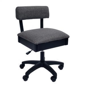 Arrow Grey Charcoal Hydraulic Sewing Chair