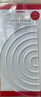 Janome Sew Comfortable Half Circle Rulers