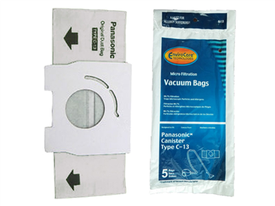 Panasonic C13 Generic Bag's 8pk