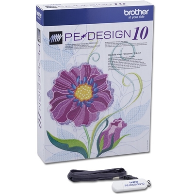 Brother PE Design 10 Advanced Embroidery Software