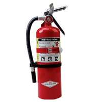 Amerex fire extinguisher, part number B402T.