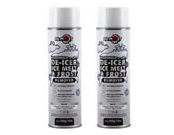 DU-MOST Windshield Spray De-Icer Ice Melt & Frost Remover; Fast Acting, Re-Freeze Protection, Anti-Icing & Anti-Fogging, Streak-Free, No Residue, No Scraping, No Damages to Glass