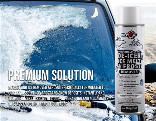 300ml, De Icer Spray, Fast Acting De Icer Spray For Car, Ice and Frost Melt  Spray For Windshield, Snow Removal Spray For Window, Door Lock, Windscreen