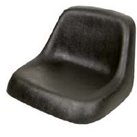 Concentric Deluxe Low Back Seat, Black 11000-BK