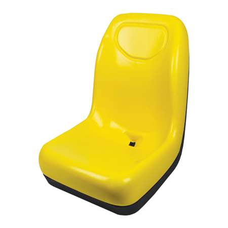 Concentric Deluxe Ultra-High-Back Seat, Gator Style, Yellow 14010-YE