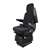 Concentric Full Adjustment Seat with Suspension Fabric Black 33001-BK