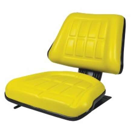 Concentric Universal Compact Seat with Slides, Yellow 50800-YE