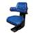 Concentric Universal Tractor Seat with Adjustable Suspension, Blue 51000-BL