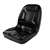 Concentric Compact Tractor Seat featuring Kubota Drop-In Fit, Black 53000-BK