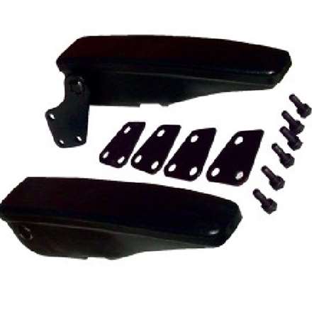 Concentric Adjustable Arm Rests for Industrial Equipment Seat 93140-BK