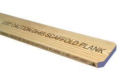 2" x 10" x 4' OSHA Scaffold Plank (DI-65)