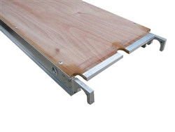 8'L x 19"W Aluminum/Plywood Deck