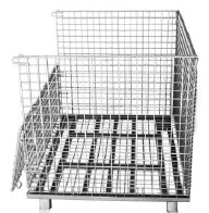 Collapsable Storage Wire Basket