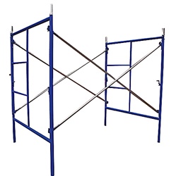 5'W x 6' 4''T x 7'L  Mason Frame Scaffold Set