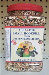 ABBA 1200 SMALL HOOKBILL SEED 6/3# JAR UPC 757556120064