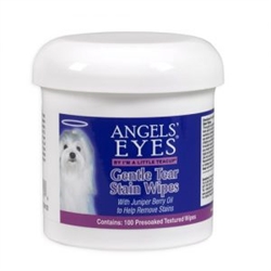 ** OUT OF STOCK ** ANGELS' EYES GENTLE TEAR STAIN WIPES 100CT UPC 094922008176