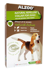 ALZOO NATURAL FLEA & TICK COLLAR MD DOG UPC 03420900111922