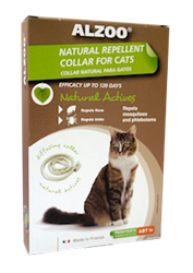 ** OUT OF STOCK **ALZOO NATURAL FLEA & TICK COLLAR - CATS UPC 03420900111939