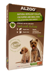 ** OUT OF STOCK **ALZOO NATURAL FLEA & TICK COLLAR SM DOG UPC 03420900111953