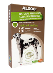 ** OUT OF STOCK **ALZOO NATURAL FLEA & TICK COLLAR LG DOG UPC 03420900111960