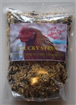 *** OUT OF STOCK ***CHICKEN LOVE CLUCKY STRUT CHICKEN TREAT 4/2 LB. BAGS  UPC 817172012249