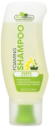 PAWGANICS FOAMING PUPPY FRAGRANCE FREE SHAMPOO 10.8 OZ. UPC 813277011422