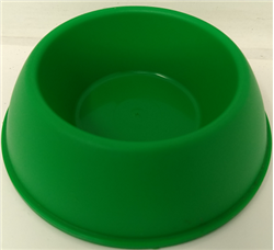 CPS INDUSTRIES SMALL ANIMAL PLASTIC NO TIP BOWL 4 OZ. ASST'D COLORS