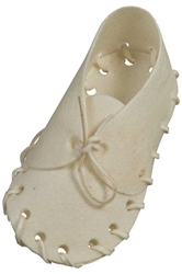 LOVING PETS PRODUCTS NATURE'S CHOICE 2 PK 5" WHITE SHOES 082064508