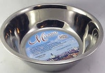 LOVING PETS SMALL STAINLESS STEEL MILANO BOWL APPROX 1/2 PT