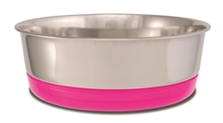 LOVING PETS PRODUCTS CLIP ON BOWL MEDIUM, PINK  UPC 842982076358